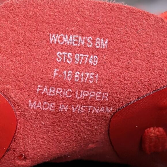 Sperry Top-Sider Red Swell Emmy Perforated Sneaker - Picture 8 of 10